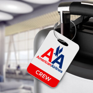 American Airlines Crew Luggage Tag - Pilot tags