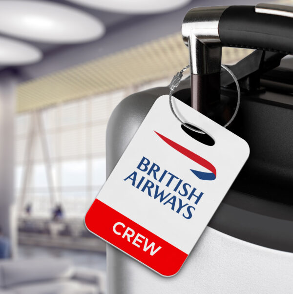 British Airways Crew Luggage Tag - Airline souvenirs