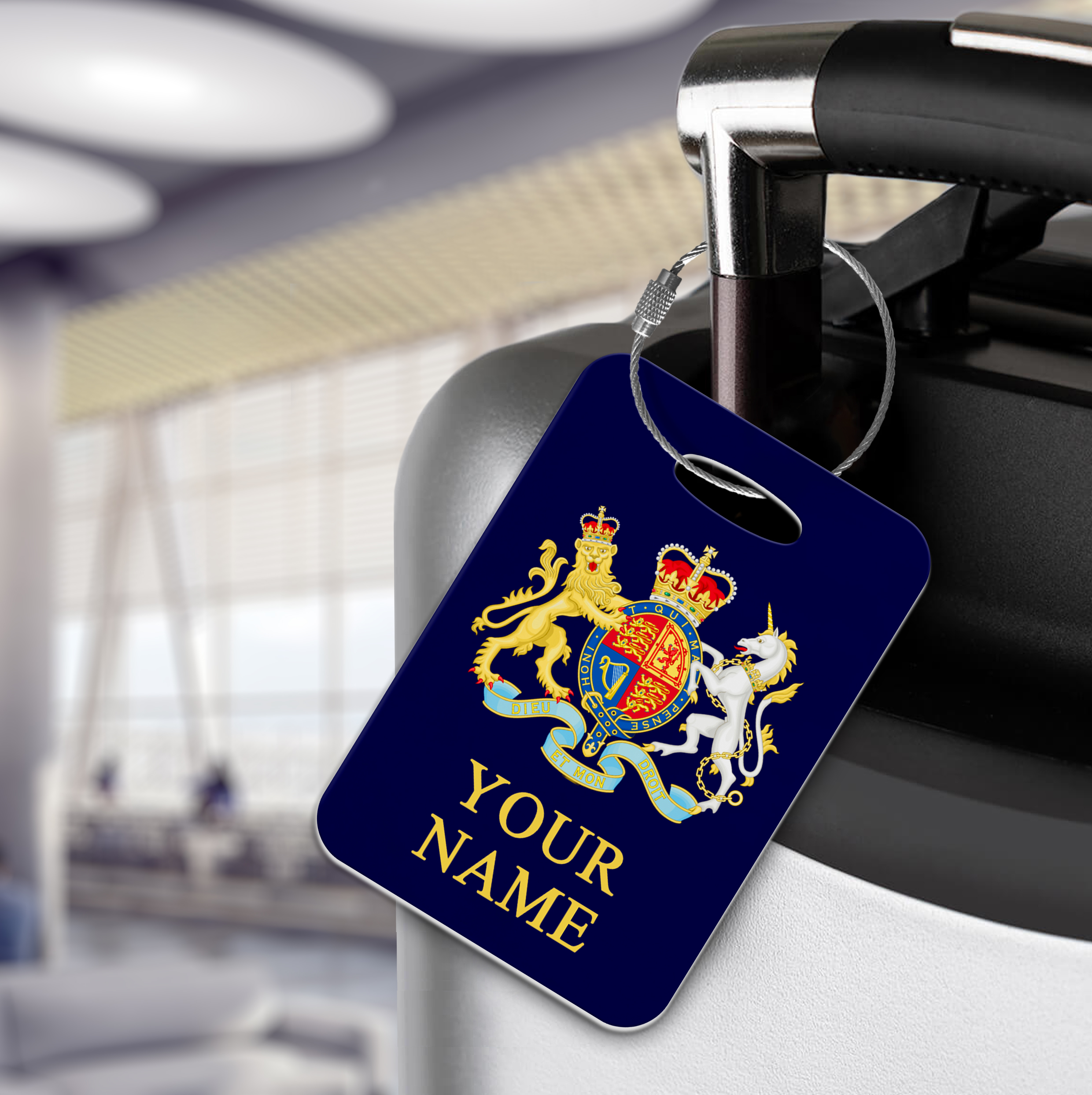 British Government Luggage Tag - Air travel products