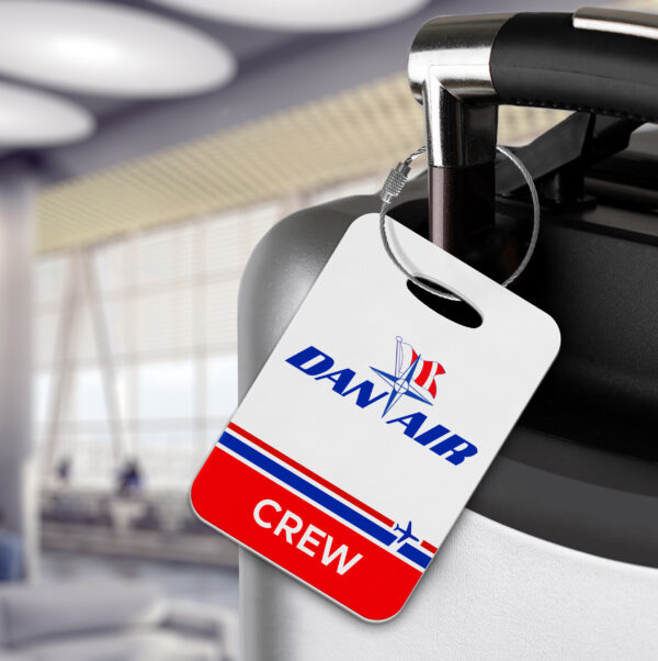 Dan Air Crew Luggage Tag - Aviation gifts