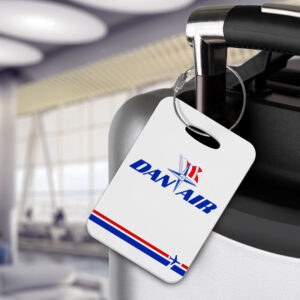 Dan Air Luggage Tag - Aviation collectibles