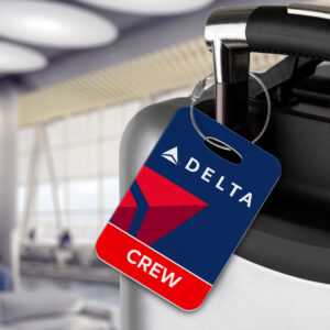 Delta Airlines Crew Luggage Tag - Aviation gifts