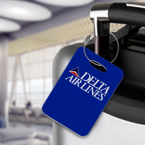 Delta Airlines Retro Luggage Tag - Customized travel tags