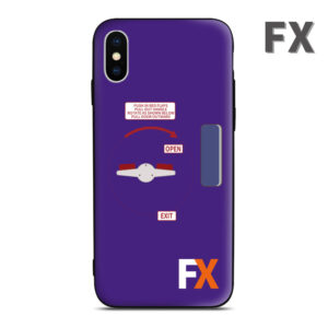 FX Boeing 777 Aircraft Door Style Phone Case - Perfect Gift for Aviation Fans