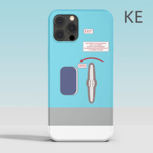 KE Boeing 747 Aircraft Door Style Phone Case - Ideal for Plane Lovers