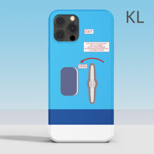 KL Aircraft Aircraft Door Style Phone Case - Must-Have for Frequent Flyers