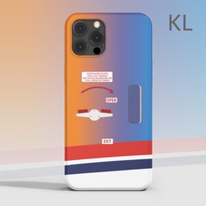 KL Boeing 777 Aircraft Door Style Phone Case - Perfect Gift for Aviation Fans