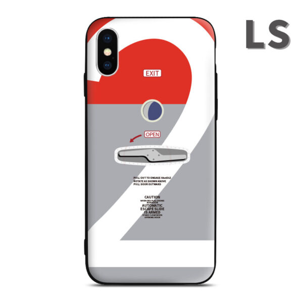 LS Heritage Boeing 737 Aircraft Door Style Phone Case - Must-Have for Frequent Flyers