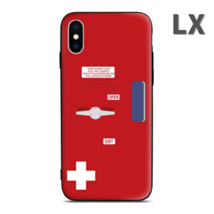 LX Boeing 777 Aircraft Door Style Phone Case - Perfect Gift for Aviation Fans