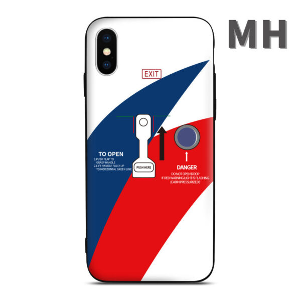 MH Airbus A330 Aircraft Door Style Phone Case - Perfect for Aviation Enthusiasts