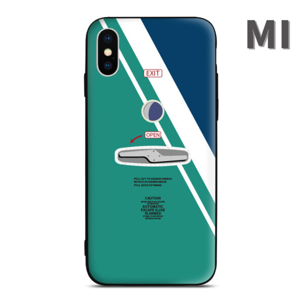 MI Boeing 737 Aircraft Door Style Phone Case - Great for Pilots and Travelers