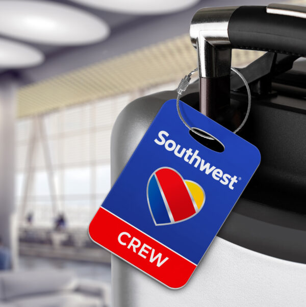 Southwest Airlines Crew Luggage Tag - Travel essentials