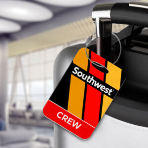 Southwest Airlines Retro Crew Luggage Tag - Travel essentials