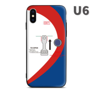 U6 Airbus A320 Aircraft Door Style Phone Case - Perfect Gift for Aviation Fans